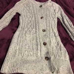 🌸(2 for $5 Bundle) Grey Sweater Cardigan